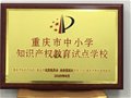 [2020年科技活动月]学校荣获重庆市中小学知识产权教育试点学校