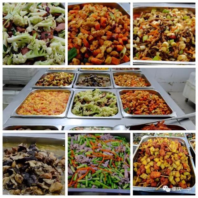 舌尖上的一中探访传说中的重庆一中学生食堂